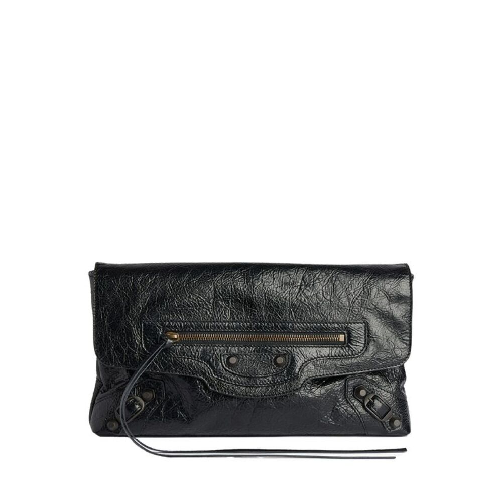 Balenciaga Women Pochette Le City In Pelle Arena